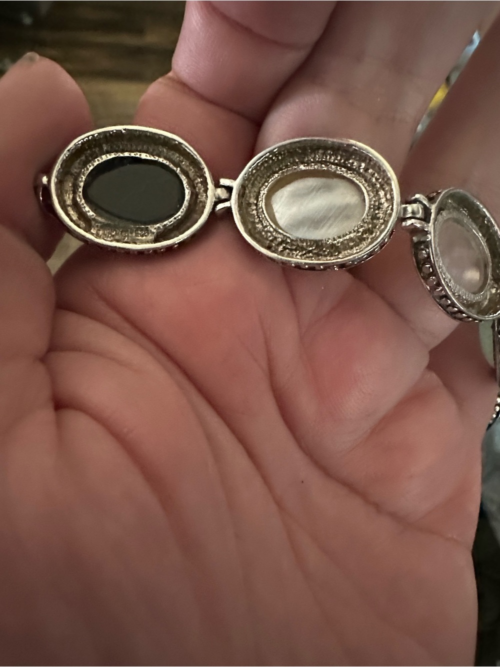 Ross-Simons Multi-Stone Sterling Silver Women’s Bracelet - Colorful Gem Accents - Picture 4 of 4
